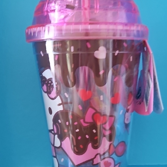 Hello Kitty Pink Tumbler Cup - Picture 3 of 3